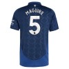 Camisola Manchester United Maguire 5 Homen Equipamento 2ª 24/25